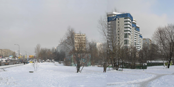 Севастопольский проспект (фотомонтаж)