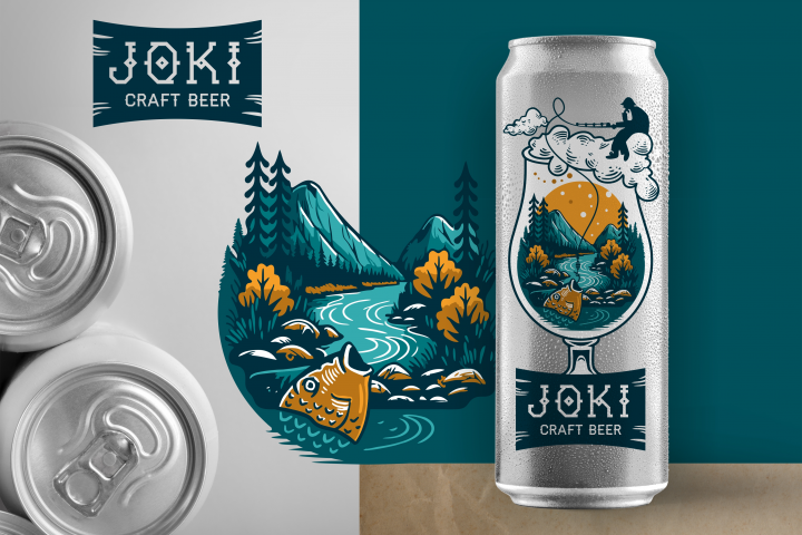 Логотип для Пивоварни "JOKI"