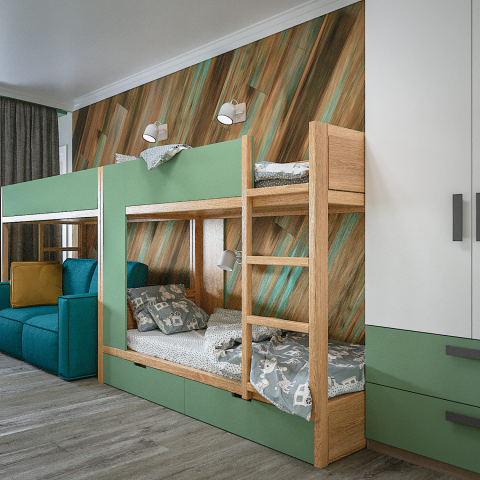 Детская яркая современная