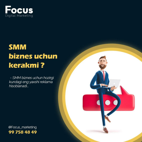 Дизайн для компании Focus Marceting