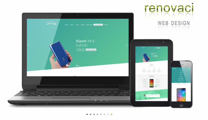 ЛЕНДИНГ для смартфонов