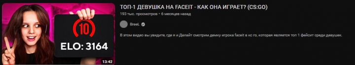 Известный ютубер BreeL