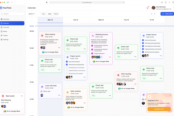 Calendar - WEB-приложеное