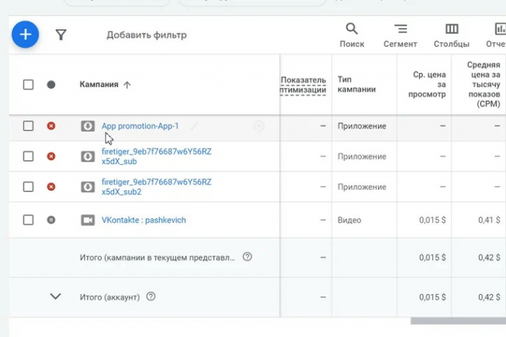 Контекстная реклама Google AdWords/ Facebook (инст)