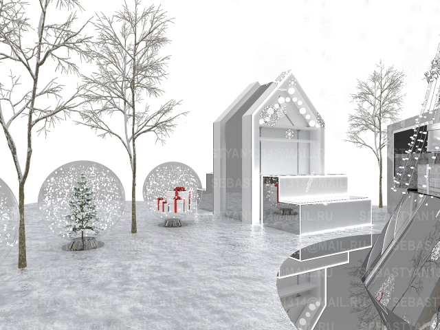 Елка 2020 ТЦ Метрополис
