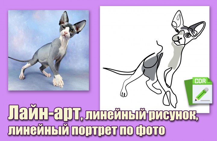 Лайн арт. Линейный рисунок. Лайнворк. Linework в векторе