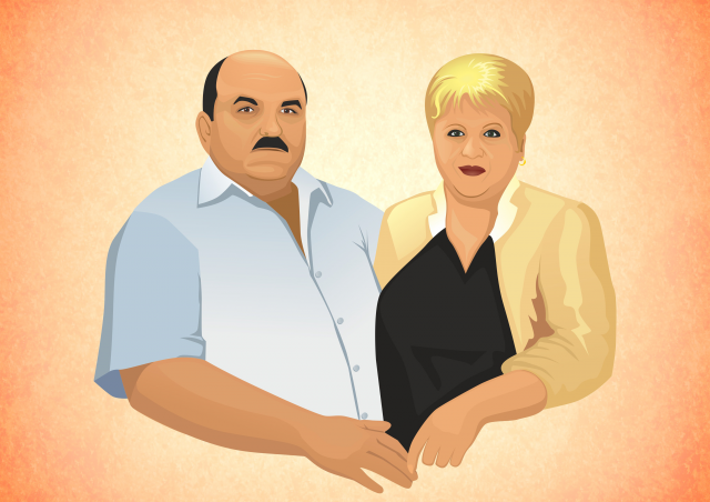 портрет-иллюстрация