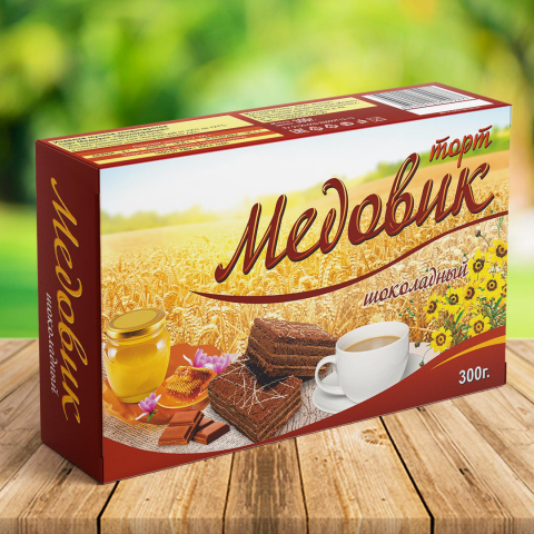 Упаковка торта