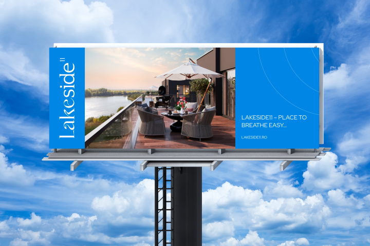 Билборд для проекта жилого комплекса - Lakeside11
