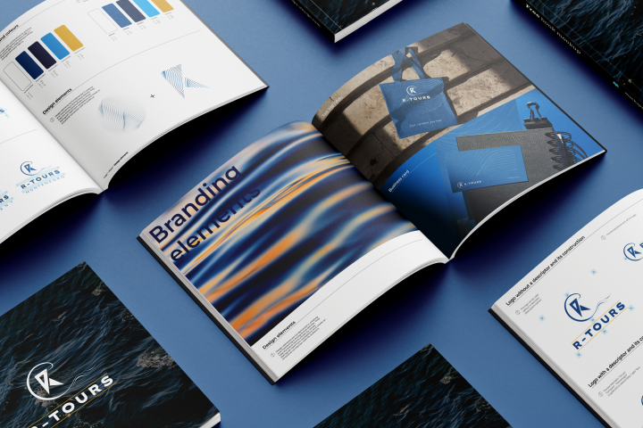 Brandbook для туристической компании в Черногории - R-Tours