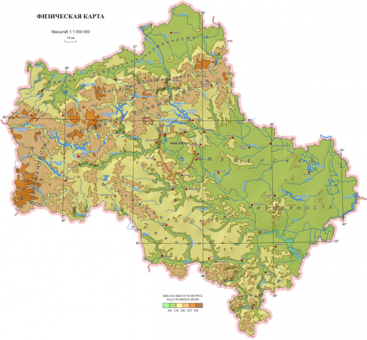 Физическая карта