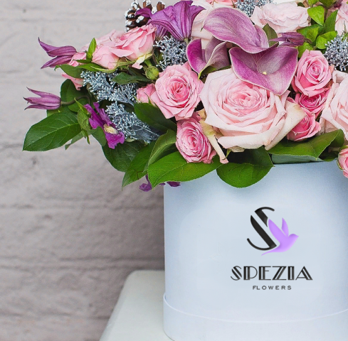 логотип для салона цветов