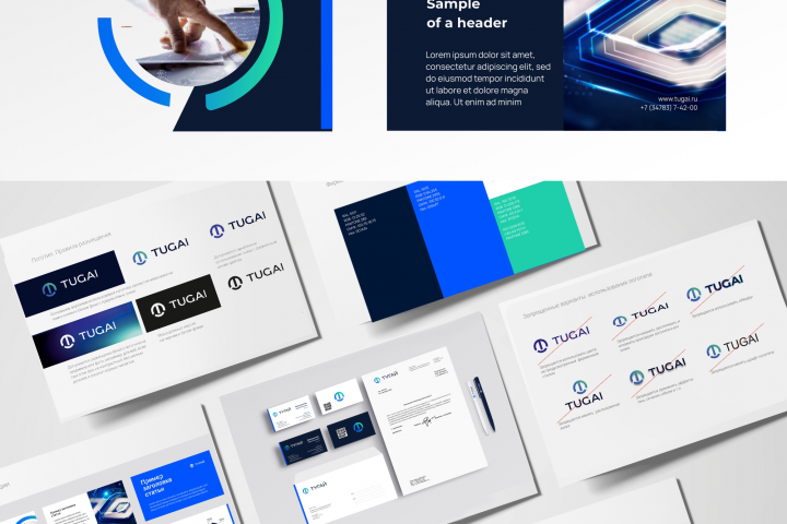 Разработка брендбука для IT компании