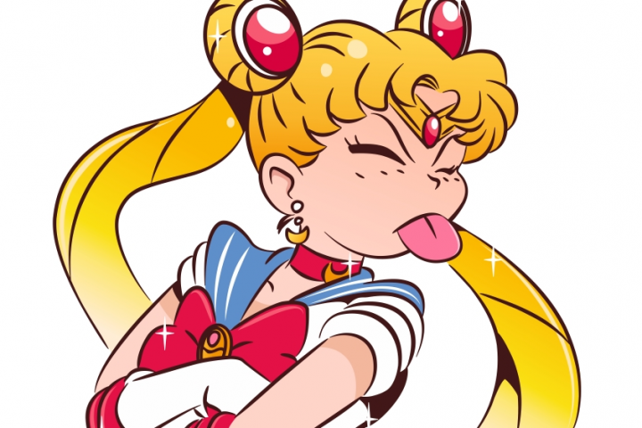 Персонажи аниме. Перевод в вектор