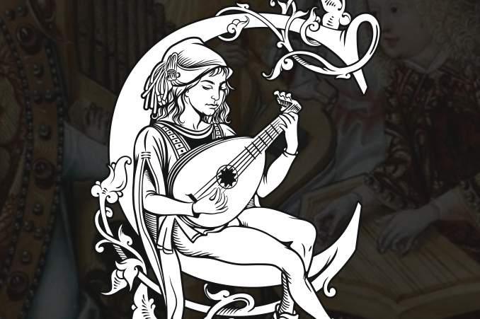 Персонаж для ансамбля средневековой музыки