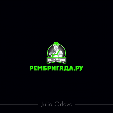 Логотип -эмблема для ремонтной компании