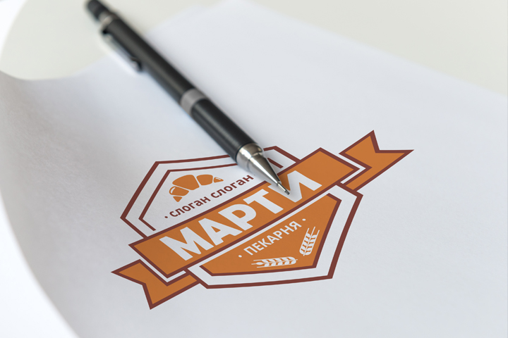 Логотип пекарни Марти