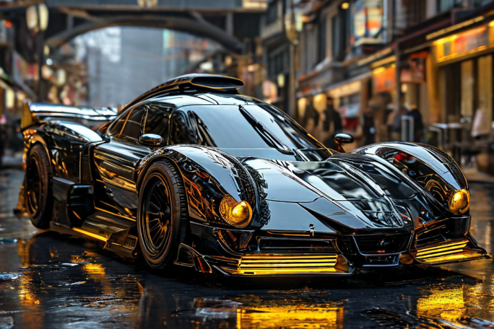 Граф дизайн для игры в стиле Kiberpank