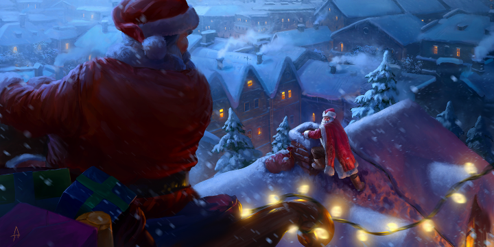 Мороз vs Санта