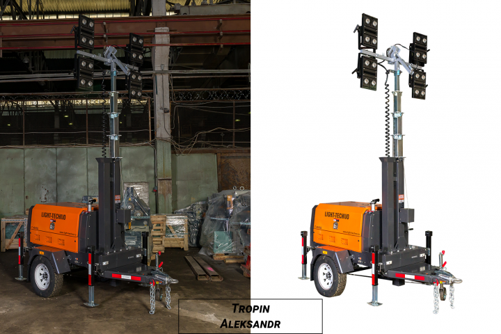 Удаление фона (спец. техника)