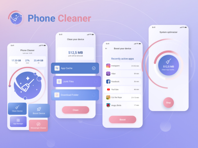 Phone Cleaner App