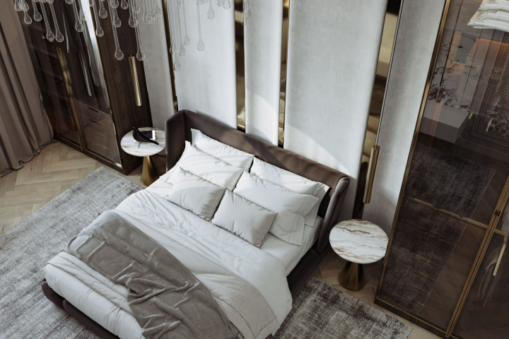 Дизайн проект квартиры в стиле luxury