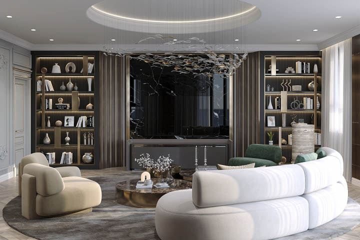 Дизайн гостиной