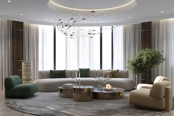 Дизайн гостиной