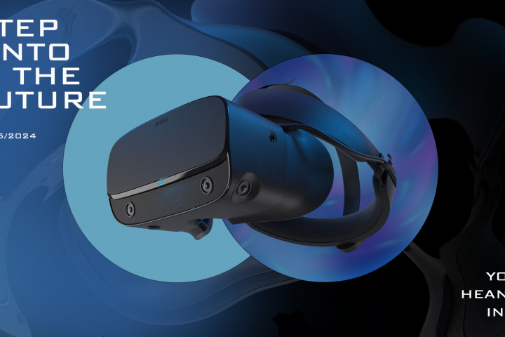 Рекламное фото очки виртуальной реальности