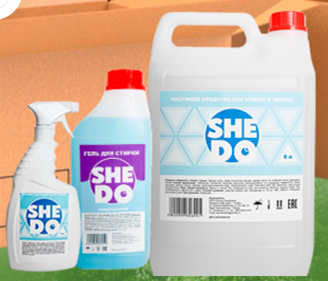 SHEDO | SHE DO. Нейминг для бытовой химии