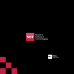 Modern Software Technologies