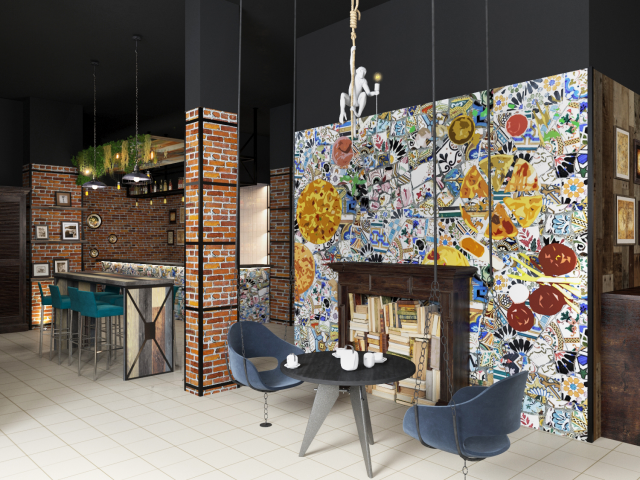 Дизайн-проект кафе