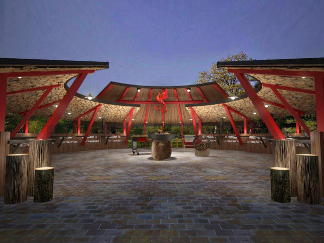 Мангальная зона