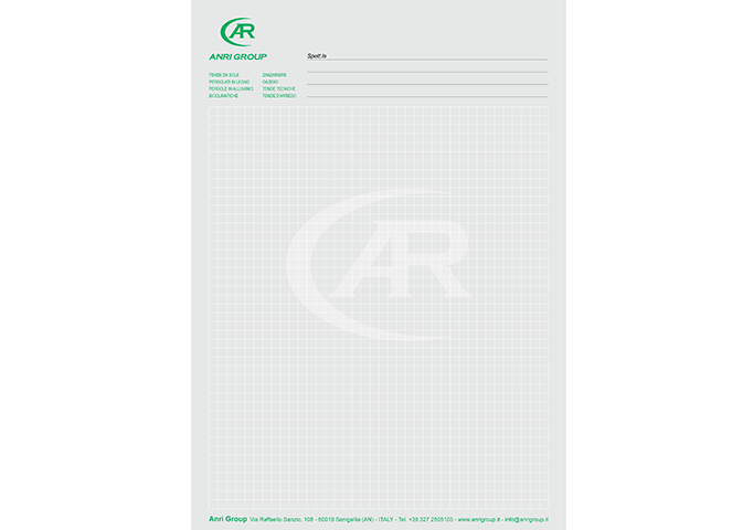Айдентика для anrigroup.it