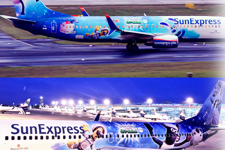 Разработка киноафиши, дизайн оклейки самолёта