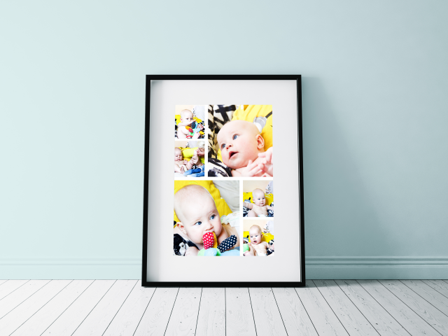 Детский портрет - коллаж