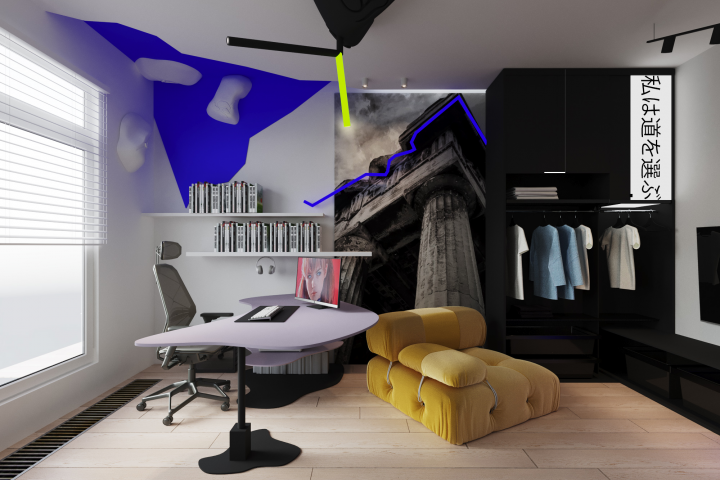 Дизайн-проект квартиры на Васильевском О.