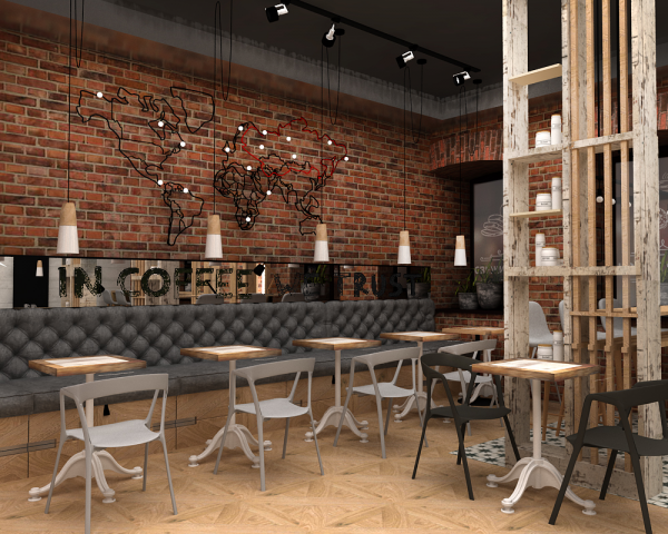 Кофейня "In coffee, we trust", 80м2, г. Вологда