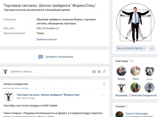 Торговые сигналы