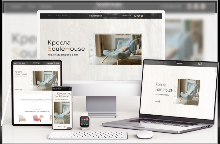 Сайт для интернет-магазина по продаже кресел
