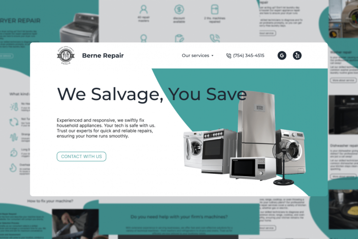 Berne Repair - сайт ремонта техники