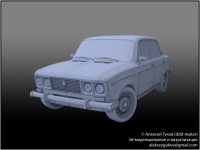 3d-модель ВАЗ-2106