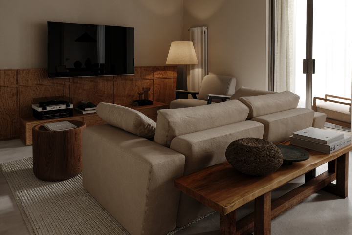 Квартира в стиле Ваби-Саби