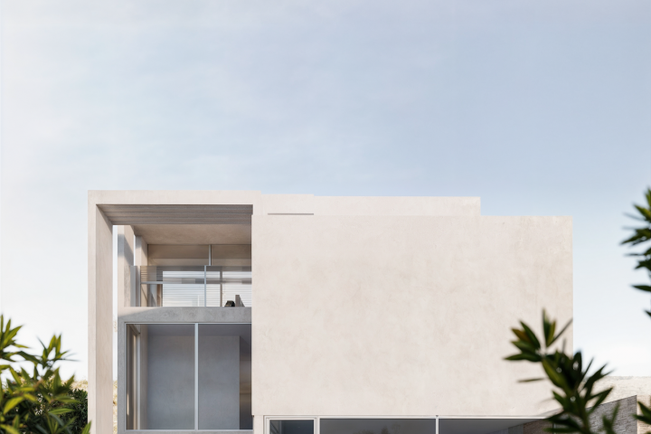 Вилла Балли. Дворовый фасад