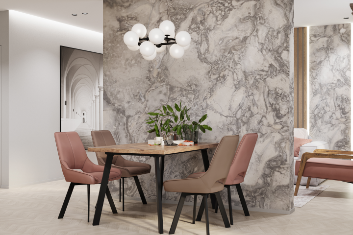 стол в гостинной