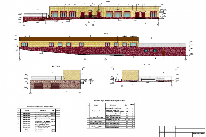 Фасад нежилого здания