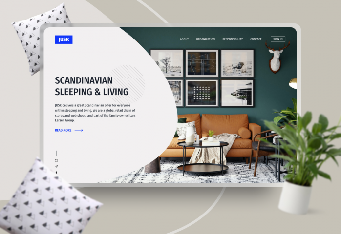 Концепция для сети Jusk