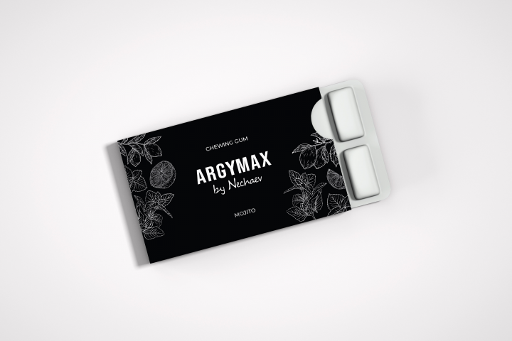 Дизайн упаковки для жвачек бренда Agrymax
