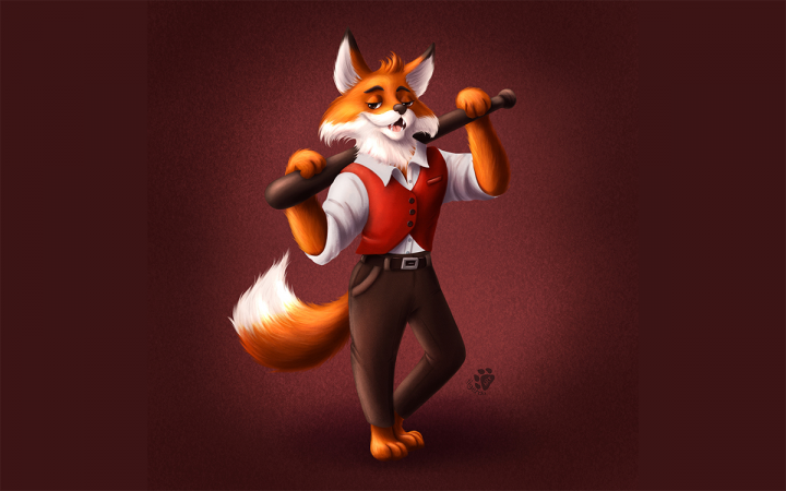 Персонаж лис-бунтарь
