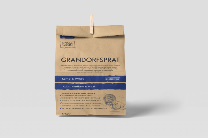 Упаковка корма для животных